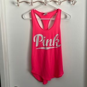 Pink tank top small